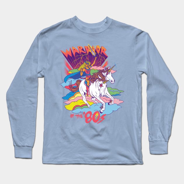 Warrior of the '80s Long Sleeve T-Shirt by Hillary White Rabbit